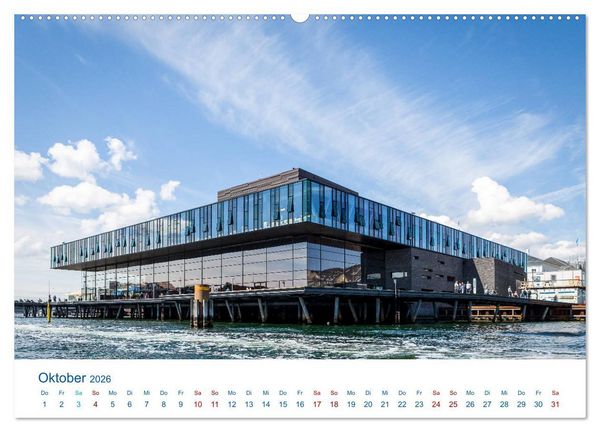 Produktbild: Sch&ouml;nes Kopenhagen (hochwertiger Premium Wandkalender 2026 DIN A2 quer), Kunstdruck in Hochglanz