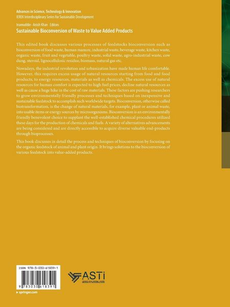 Produktbild: Sustainable Bioconversion of Waste to Value Added Products