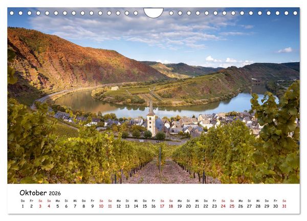 Produktbild: Heimat Entdecken - Die Mosel (Wandkalender 2026 DIN A4 quer), CALVENDO Monatskalender
