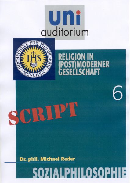 Produktbild: Sozialphilosophie, Teil 6