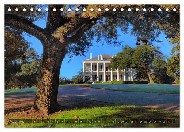 Produktbild: Grand Old South - Die S&uuml;dstaaten der USA (Tischkalender 2026 DIN A5 quer), CALVENDO Monatskalender