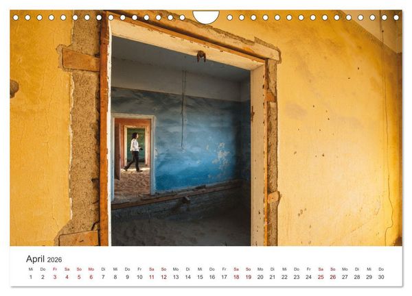 Produktbild: Kolmannskuppe Die Geisterstadt in der Sandw&uuml;ste (Wandkalender 2026 DIN A4 quer), CALVENDO Monatskalender