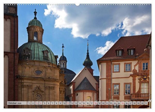 Produktbild: W&Uuml;RZBURG - ALTSTADT IMPRESSIONEN (Wandkalender 2026 DIN A2 quer), CALVENDO Monatskalender