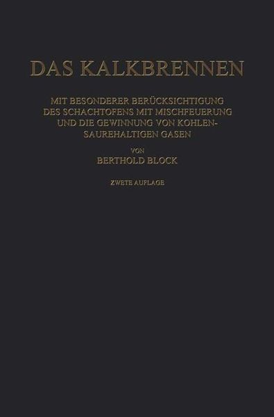 Produktbild: Das Kalkbrennen