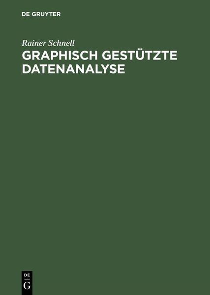 Produktbild: Graphisch gest&uuml;tzte Datenanalyse