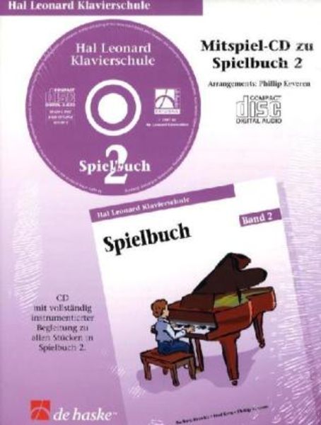 Hal Leonard Klavierschule, Spielbuch, 1 Audio-CD
