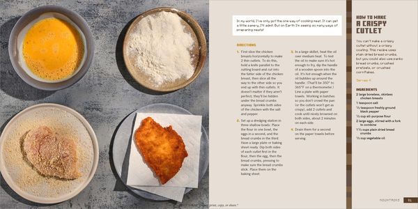 Produktbild: The Crafter's Kitchen: An Official Minecraft Cookbook for Young Chefs and Their Families