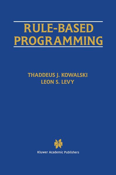 Produktbild: Rule-Based Programming