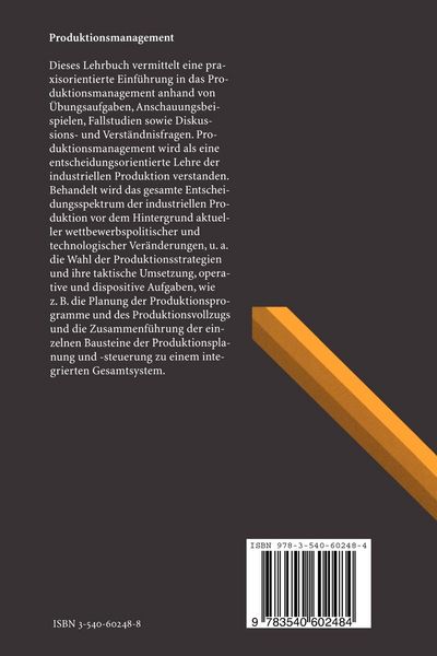 Produktbild: Produktionsmanagement