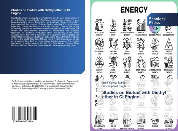 Produktbild: Studies on Biofuel with Diethyl ether in CI Engine
