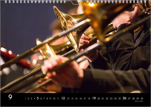 Produktbild: Der Kalender f&uuml;r Klassik-Musik-Freunde, ein Musik-Kalender, 2027, DIN A4