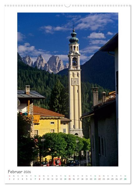 Produktbild: S&uuml;dtirol und Dolomiten (Wandkalender 2026 DIN A2 hoch), CALVENDO Monatskalender