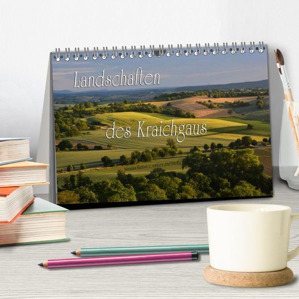 Produktbild: Landschaften des Kraichgaus (Tischkalender 2026 DIN A5 quer), CALVENDO Monatskalender