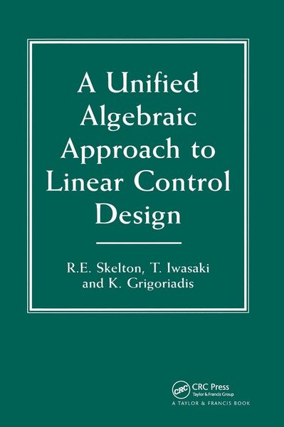 Produktbild: A Unified Algebraic Approach To Control Design