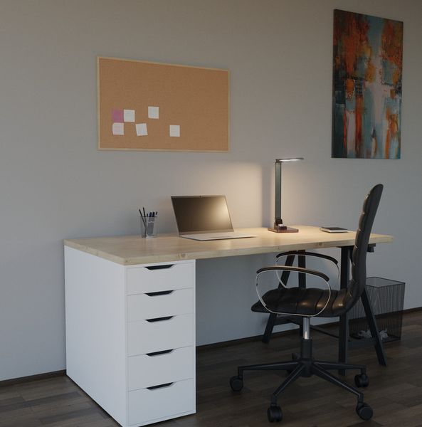 Produktbild: HANSA Tischleuchte LED Breeze, grau