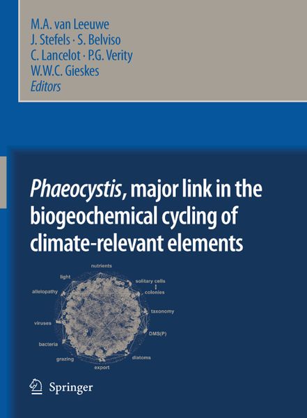 Produktbild: Phaeocystis, major link in the biogeochemical cycling of climate-relevant elements