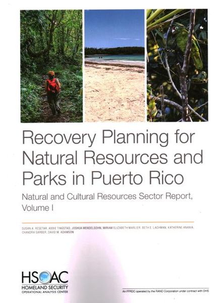 Produktbild: Recovery Planning for Natural Resources and Parks in Puerto Rico