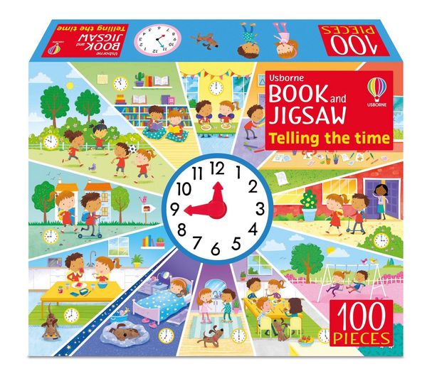 Produktbild: Usborne Book and Jigsaw Telling the Time