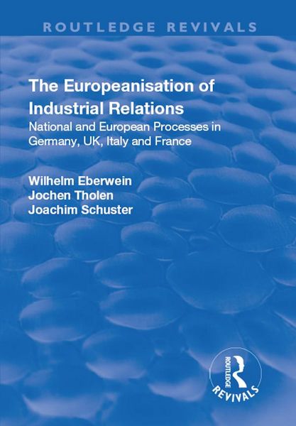 Produktbild: The Europeanisation of Industrial Relations