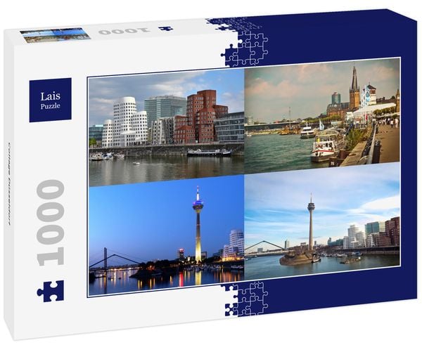 Produktbild: Lais Puzzle Collage D&uuml;sseldorf 1000 Teile