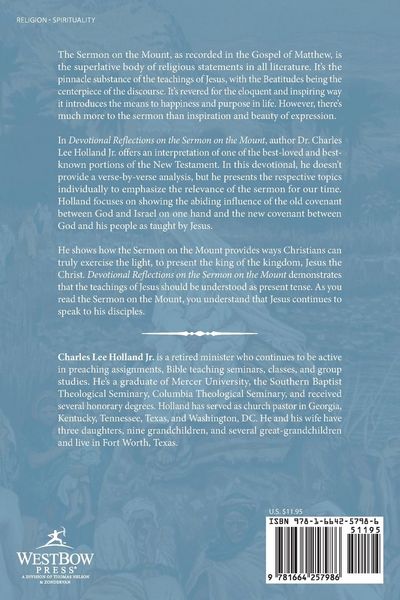 Produktbild: Devotional Reflections on the Sermon on the Mount