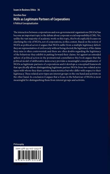 Produktbild: NGOs as Legitimate Partners of Corporations
