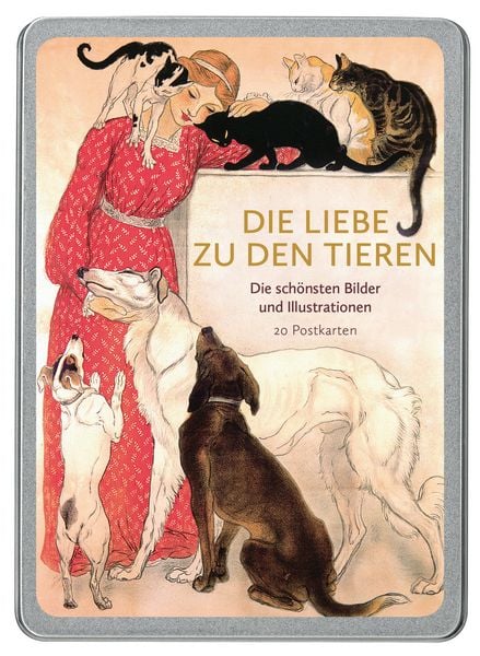 Produktbild: Die Liebe zu den Tieren Postkarten VE 20