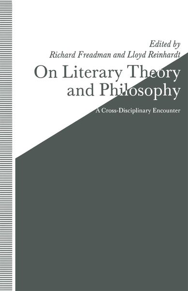 Produktbild: On Literary Theory and Philosophy