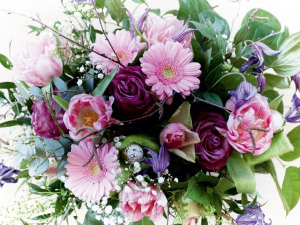 Produktbild: CALVENDO Puzzle Bunter Blumenstrau&szlig; | 1000 Teile Lege-Gr&ouml;&szlig;e 64x48cm Foto-Puzzle f&uuml;r gl&uuml;ckliche Stunden