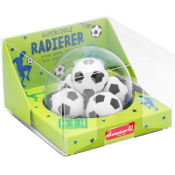 Produktbild: Radierer-Set Motiv "Fu&szlig;ball"