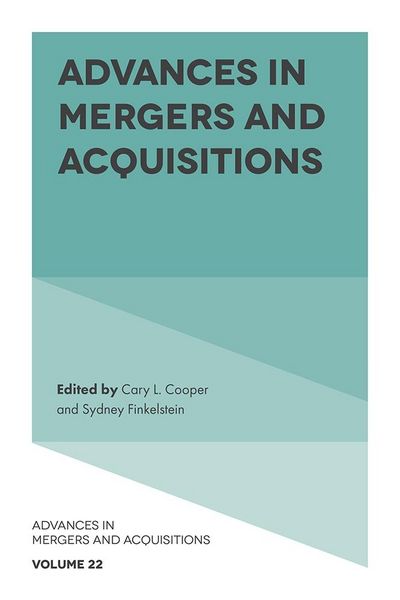 Produktbild: Advances in Mergers and Acquisitions
