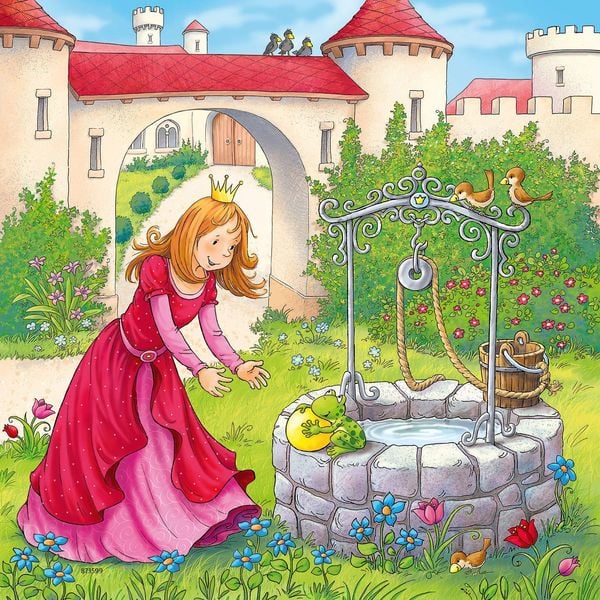 Produktbild: Puzzle Ravensburger Rapunzel, Rotk&auml;ppchen & der Froschk&ouml;nig 3 X 49 Teile