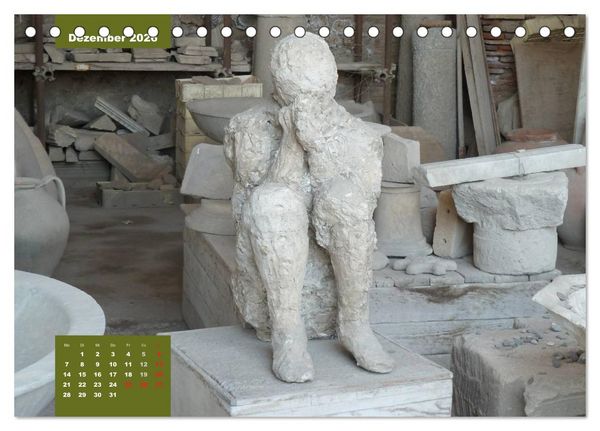 Produktbild: Pompeji-Kalender (Tischkalender 2026 DIN A5 quer), CALVENDO Monatskalender