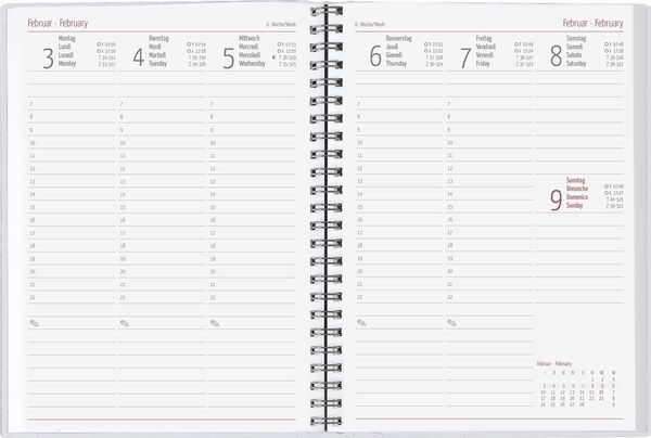 Agenda Ladytimer Monet 2025 - Tascabile 10,7x15,2 Cm Per Organizzazione Stile - Foto 14