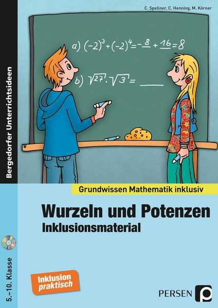 Produktbild: Wurzeln und Potenzen - Inklusionsmaterial