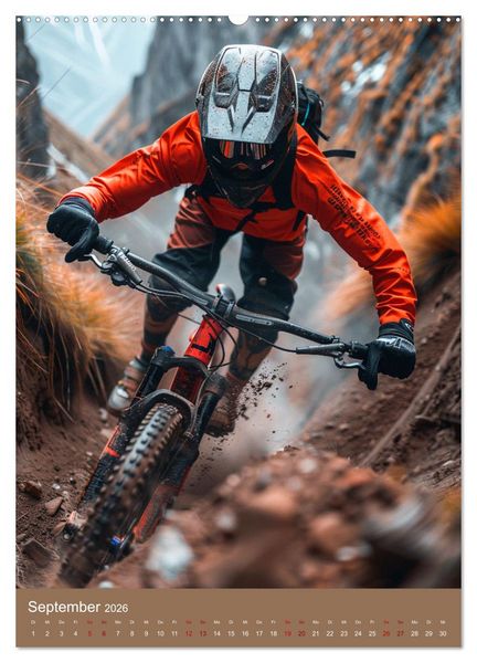 Produktbild: Freeride Adrenalin (hochwertiger Premium Wandkalender 2026 DIN A2 hoch), Kunstdruck in Hochglanz