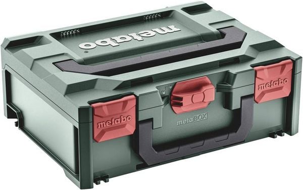 Produktbild: Metabo metaBOX 145 626886000 Maschinenkoffer ABS Gr&uuml;n/Rot (L x B x H) 396 x 296 x 145mm