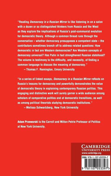 Produktbild: Democracy in a Russian Mirror