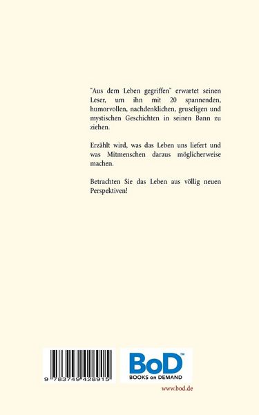 Produktbild: Aus dem Leben gegriffen
