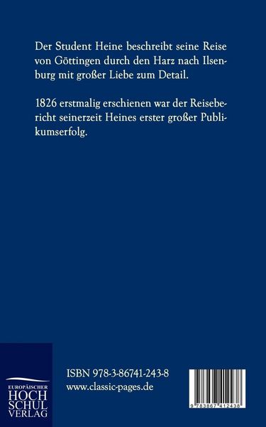 Produktbild: Die Harzreise