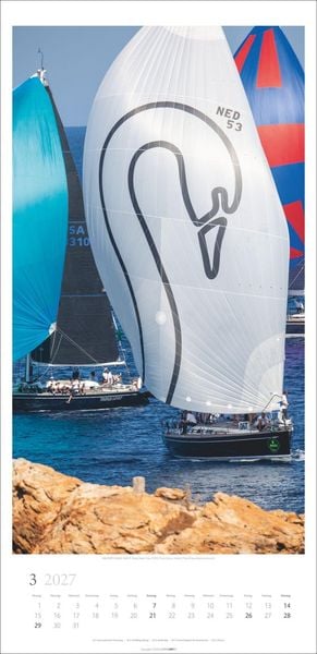 Produktbild: Under Sail Kalender 2027