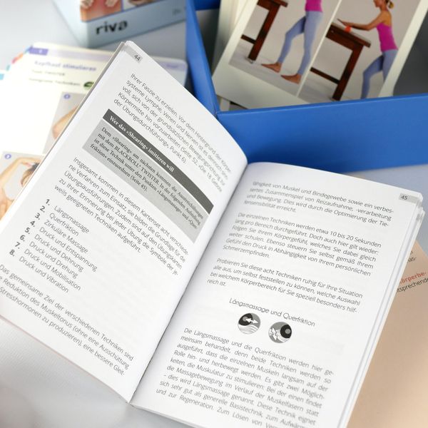 Produktbild: Schmerzen selbst behandeln mit BLACKROLL&reg; &ndash; Kartenset