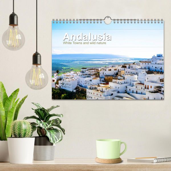 Produktbild: Andalusia (Wall Calendar 2026 DIN A4 landscape), CALVENDO 12 Month Wall Calendar