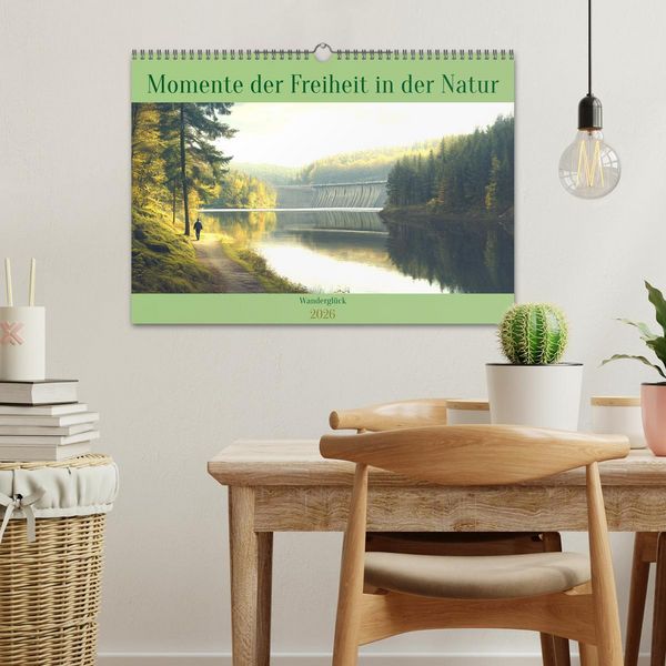Produktbild: Wandergl&uuml;ck - Momente der Freiheit in der Natur (Wandkalender 2026 DIN A3 quer), CALVENDO Monatskalender