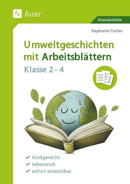 Produktbild: Umweltgeschichten mit Arbeitsbl&auml;ttern - Klasse 2-4