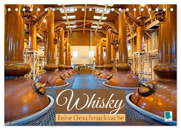 Produktbild: Whisky: Reine Geschmacksache (Tischkalender 2026 DIN A5 quer), CALVENDO Monatskalender