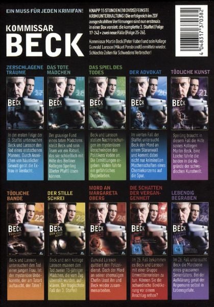 Produktbild: Kommissar Beck Box [10 DVDs]