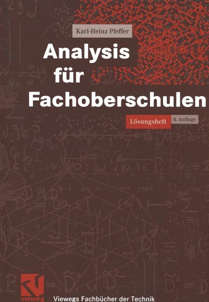 Produktbild: Analysis f&uuml;r Fachoberschulen