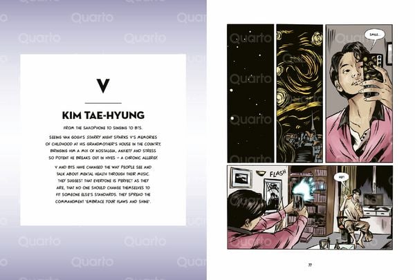 Produktbild: BTS: Die Graphic Novel Biografie