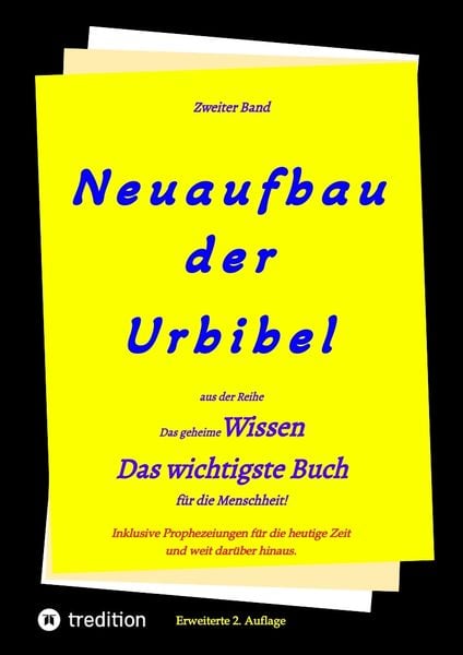 Produktbild: 2. Auflage 2. Band von Neuaufbau der Urbibel